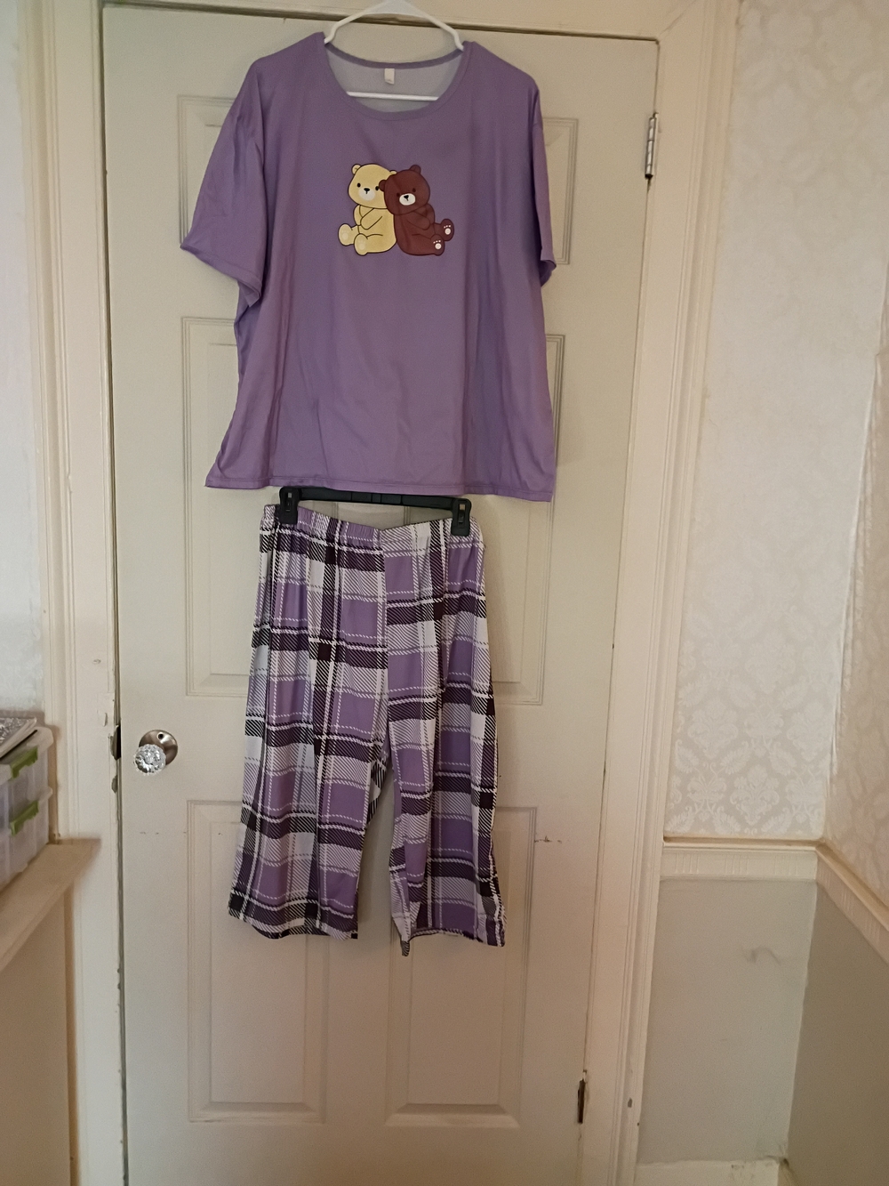 Purple Teddy Bear Pjs